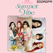 [1포스터] 비비지 VIVIZ 미니앨범 2집 Summer Vibe Photobook ver. (브로마이드1장+지관통)