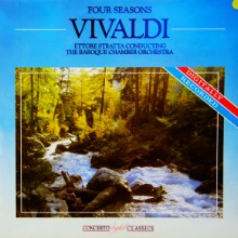 [중고CD] Vivaldi, The Baroque Chamber Orchestra, Ettore Stratta – Four Seasons (수입/XQ0017)