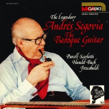 [중고CD] Segovia Collection, Vol. 4 / Andrés Segovia - Purcell, Scarlatti, Handel, Frescobaldi : The Baroque Guitar (수입/42070)