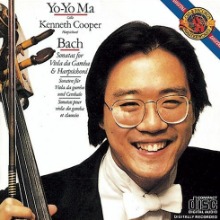 [중고CD] Bach / Yo-Yo Ma, Kenneth Cooper – Sonatas For Viola Da Gamba &amp; Harpsichord (수입/MK7794)
