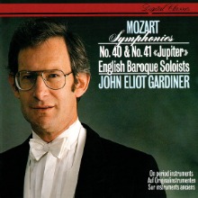 [중고CD] Mozart - Symphonies No. 40 and No. 41 &#039;Jupiter&#039; (English Baroque Soloists - John Eliot Gardiner/수입/174479)