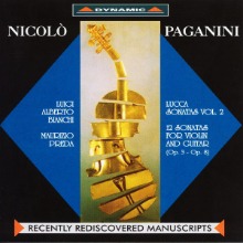 [중고CD] Luigi Alberto Bianchi / Maurizio Preda 파가니니: 바이올린과 기타를 위한 루카 소나타 2집 (Paganini: Lucca Sonatas for Violin &amp; Guitar Op.3 &amp; 8) (수입/CDS294)