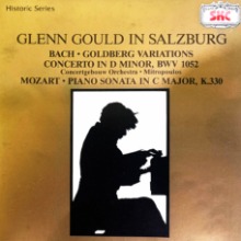 [중고CD] Glenn Gould / Glenn Gould In Salzburg - Bach : Goldberg Variations, Mozart : Piano Sonata In C Major (skcdl0260)